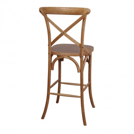 TABURETE ALTO DE MADERA GALES