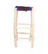 TABURETE ALTO DE MADERA WATERLOO