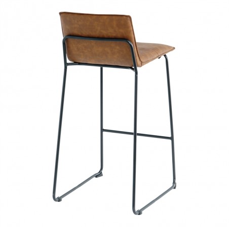 TABURETE ALTO DE PIEL GOLAND