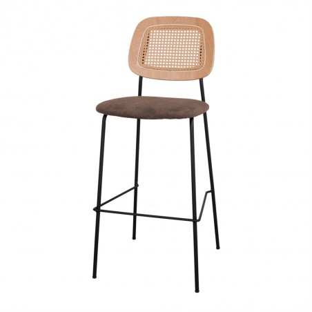 TABURETE ALTO TAPIZADO CARDINAL