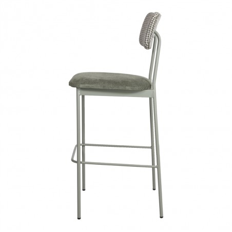 TABURETE ALTO TAPIZADO BILOXI CHIC