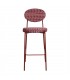 TABURETE ALTO TAPIZADO AMERY CALEIDO
