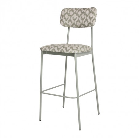 TABURETE ALTO TAPIZADO BILOXI HYDRO MOSS