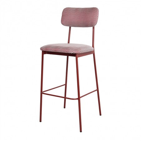 TABURETE ALTO TAPIZADO BILOXI FLAPPER