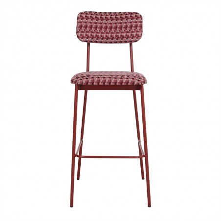 TABURETE ALTO TAPIZADO BILOXI CALEIDO