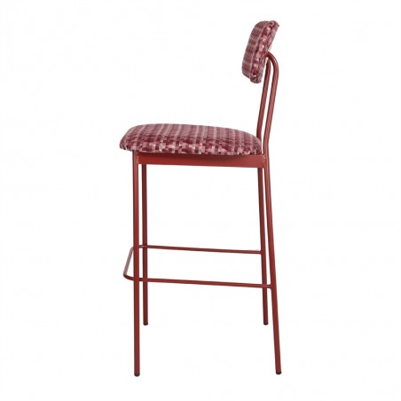 TABURETE ALTO TAPIZADO BILOXI CALEIDO