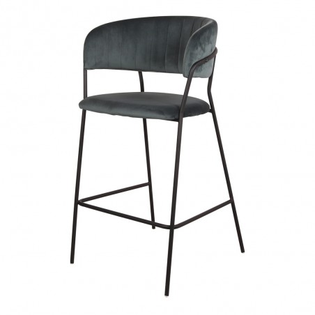 TABURETE ALTO TAPIZADO KAISER