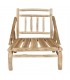 SILLÓN DE MADERA CON COJINES THAOLY
