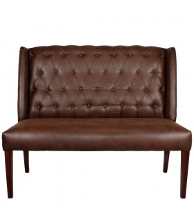 BANCO TAPIZADO MURANO BOTONES