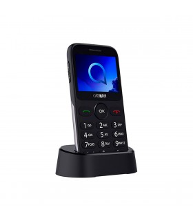 Alcatel 2019G (Iberia) Plata Metálico (Black-Metallic Silver)