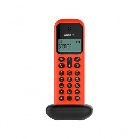 Teléfono inalámbrico DECT Alcatel D285 Rojo (Red)