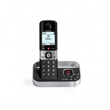 Teléfono inalámbrico DECT Alcatel F890 Voice Negro/Plata