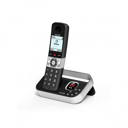 Teléfono inalámbrico DECT Alcatel F890 Voice Negro/Plata