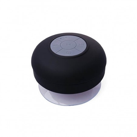 Altavoz para la Ducha Bluetooth Resistente al Agua con Manos Libres Negro