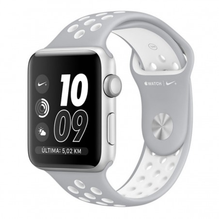 Apple Watch Series 2 Nike+ Plata 38 mm MNNQ2QL/A