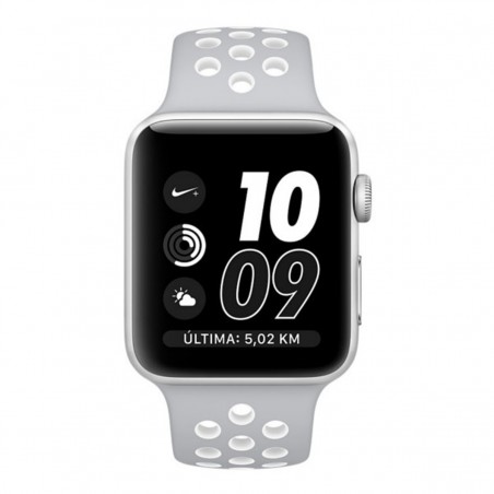 Apple Watch Series 2 Nike+ Plata 38 mm MNNQ2QL/A