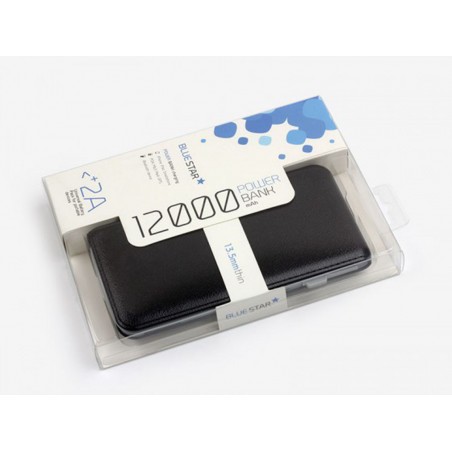 Powerbank Batería portátil Blue Star 12000 Black