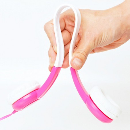 Auriculares infantiles BuddyPhone Rosa