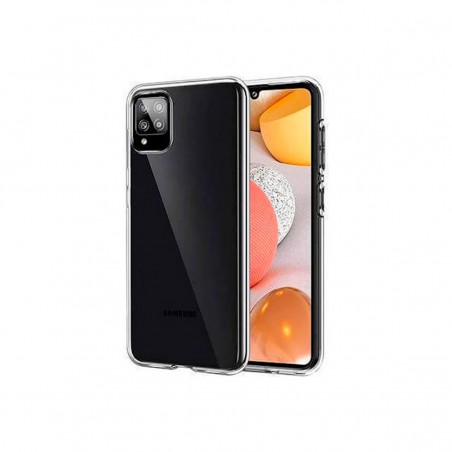 Carcasa Samsung Galaxy A42 5G hybrid (bumper + trasera transparente) transparente
