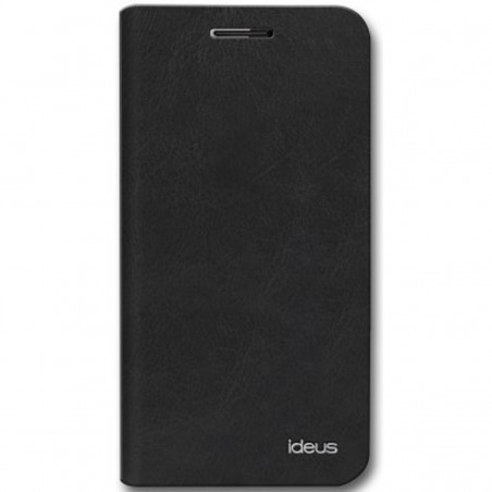 Funda de piel tipo libro CABQ5HDLEABOBK para BQ Aquaris 5 HD negra