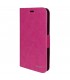 Funda de piel tipo libro CAG3LEABOBK fucsia para tu XPERIA T3