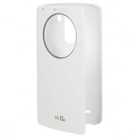 Funda inteligente CCF-345GAGEUWH para el LG G3 de color blanco