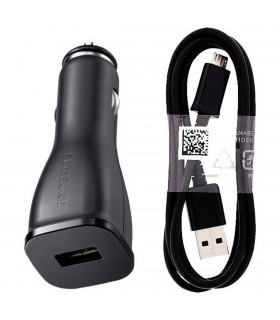 Cargador coche microUSB Samsung 2A Negro