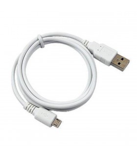 Cable datos Micro USB Blanco Universal