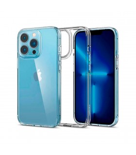 Carcasa iPhone 13 Pro Max hybrid (bumper+trasera transparente)