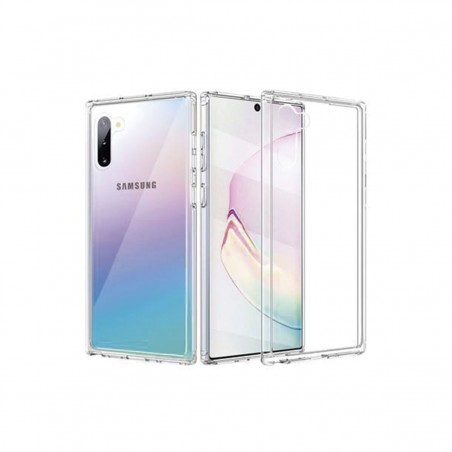 Carcasa Samsung Galaxy Note 10 Hybrid (Bumper + Trasera ) Transparente