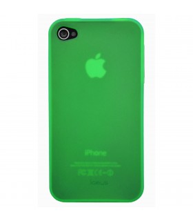 Funda TPU verde para Apple iPhone 4S