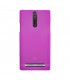 Funda ideus de TPU fucsia para Sony Xperia S