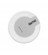Base de carga inalámbrica QI blanca con receptor para Android