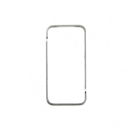 Funda Bumper crossline metal gris para iphone