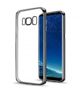Carcasa Samsung Galaxy S8 Transparente con marco negro