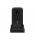 Doro 6040 Teléfono Móvil con Tapa Dual SIM Negro