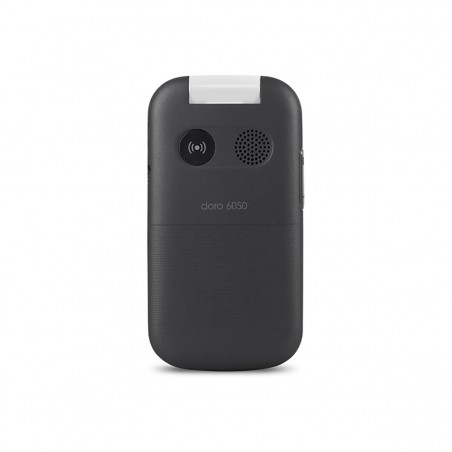 Doro 6050 Teléfono Móvil Tapa Grafito/Blanco