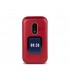 Doro 6060 Teléfono Móvil con Tapa Dual SIM Rojo
