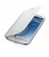 Funda flip Samsung EFC-1G6FW blanca para i9300