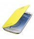 Funda flip Samsung EFC-1G6FY amarillo para i9300