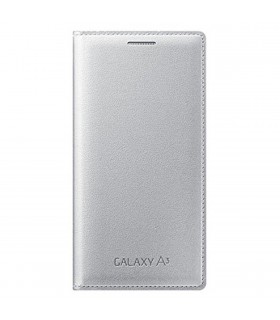Funda flip cover Samsung EF-FA300BSEGWW para Galaxy A3 plata
