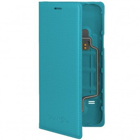Funda Samsung E-FFG800BE azul para Galaxy S5 mini