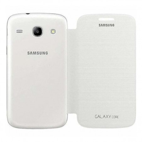 Funda Samsung Flip Cover blanca para Samsung Galaxy Core EF-FI826BW