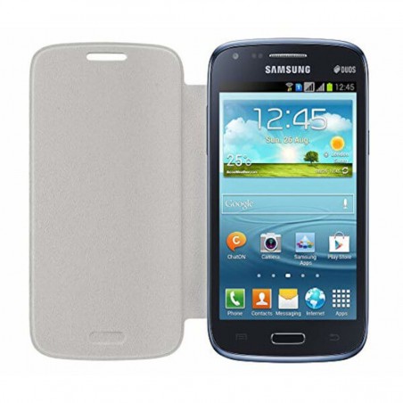 Funda Samsung Flip Cover blanca para Samsung Galaxy Core EF-FI826BW