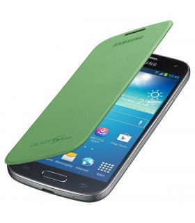Funda libro Samsung EF-FI919BG verde para Galaxy S4 Mini