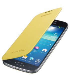 Funda libro Samsung EF-FI919BY amarillo para Galaxy S4 Mini