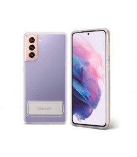 Funda Original Samsung Clear Standing Cover para Galaxy S21+ (Transparente)  EF-JG996CTEGWW