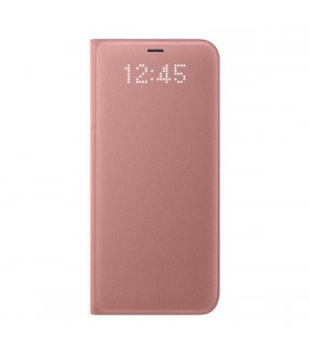 Funda Samsung LED View Case rosa para Galaxy S8 Plus EF-NG955PPE