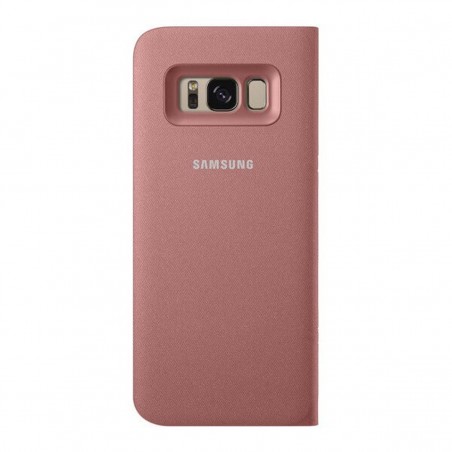 Funda Samsung LED View Case rosa para Galaxy S8 Plus EF-NG955PPE
