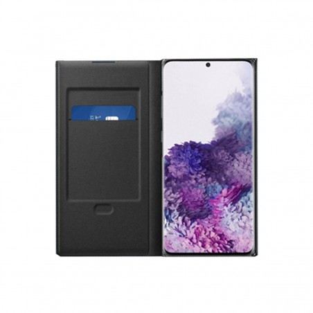 Funda Samsung Clear View Case para Galaxy S20 Ultra Negra EF-NG988PBE